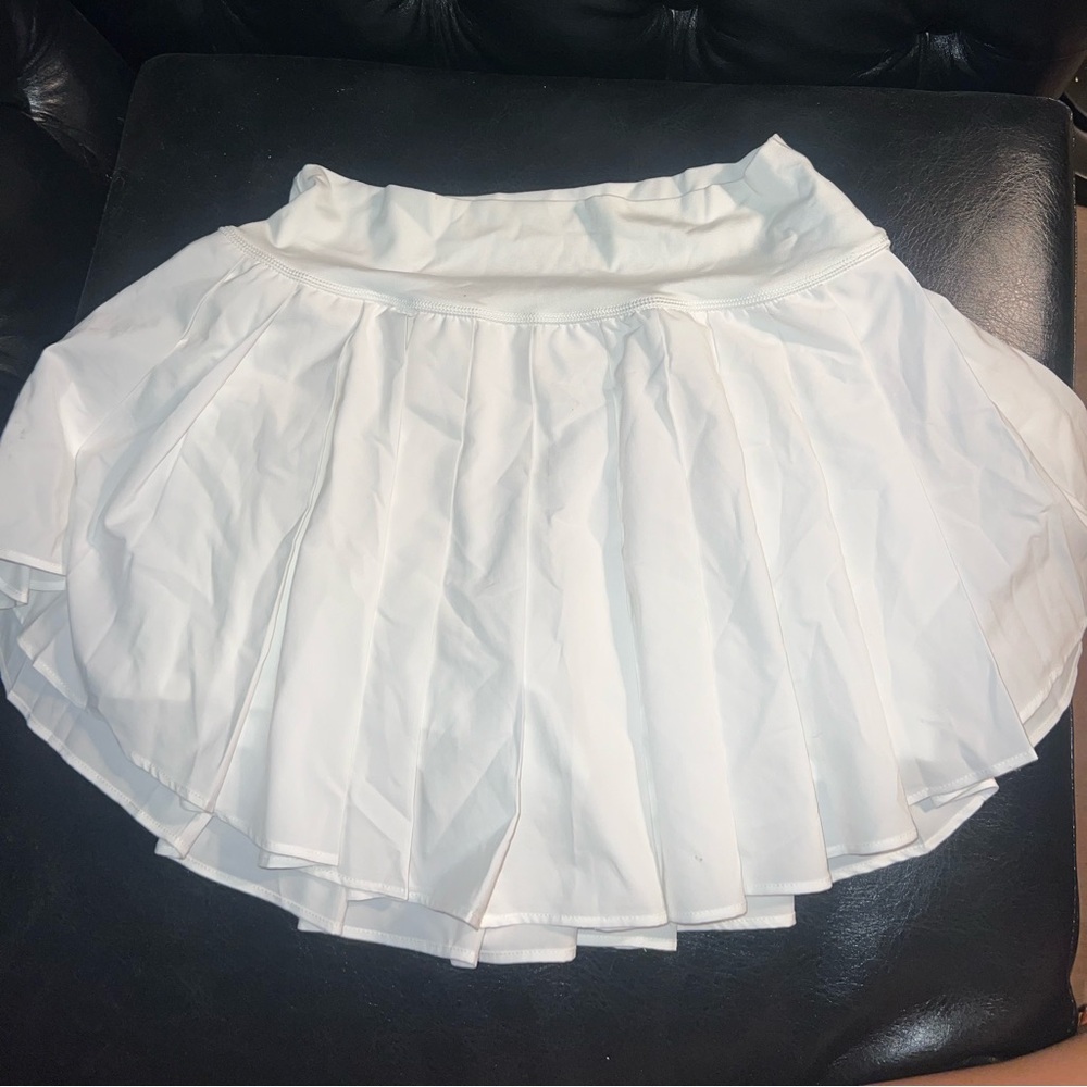 Aerie White Athletic Skirt